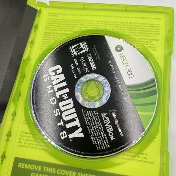 Call of Duty Ghosts - Xbox 360 - Complete CIB - Excellent Condition - Picture 4 of 7